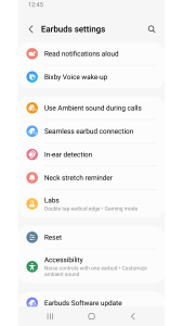 اسکرین شات 2 برنامه Galaxy Buds2 Pro Manager