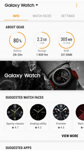 اسکرین شات 3 برنامه Galaxy Watch Plugin