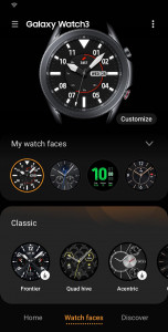 اسکرین شات 4 برنامه Galaxy Watch3 Plugin