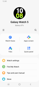 اسکرین شات 3 برنامه Galaxy Watch5 Plugin