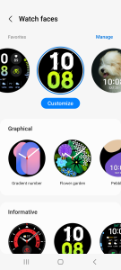 اسکرین شات 5 برنامه Galaxy Watch5 Plugin