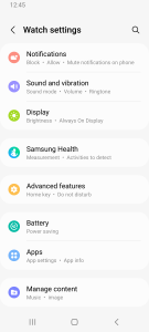اسکرین شات 4 برنامه Galaxy Watch5 Plugin
