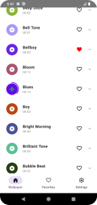 اسکرین شات 2 برنامه Phone Ringtones - Stock Tone