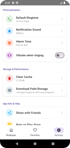 اسکرین شات 6 برنامه Phone Ringtones - Stock Tone