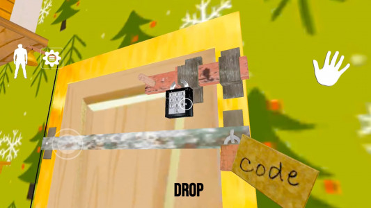 اسکرین شات 2 بازی Scary Santa Granny Horror mod