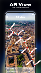 اسکرین شات 3 برنامه Satellite Finder(Dish Pointer)