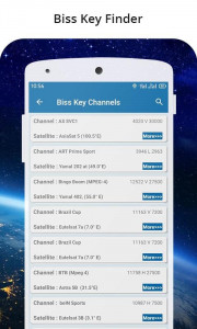 اسکرین شات 4 برنامه Satfinder-Satellite Dish Align