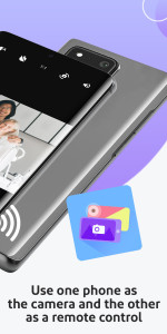 اسکرین شات 2 برنامه SayCheese - Remote Camera