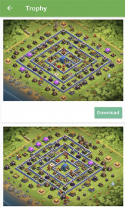 اسکرین شات 7 برنامه Town Hall 12 Base Layouts