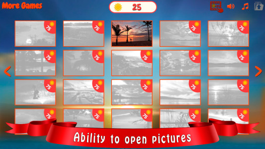 اسکرین شات 8 بازی Puzzles for adults sunset