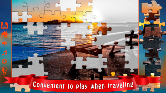اسکرین شات 4 بازی Puzzles for adults sunset