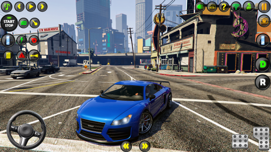 اسکرین شات 3 بازی City Car Driving Offline 2