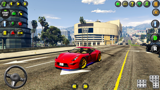 اسکرین شات 2 بازی City Car Driving Offline 2