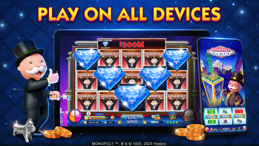 اسکرین شات 7 بازی MONOPOLY Slots - Casino Games
