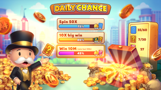 اسکرین شات 7 بازی MONOPOLY Slots - Casino Games