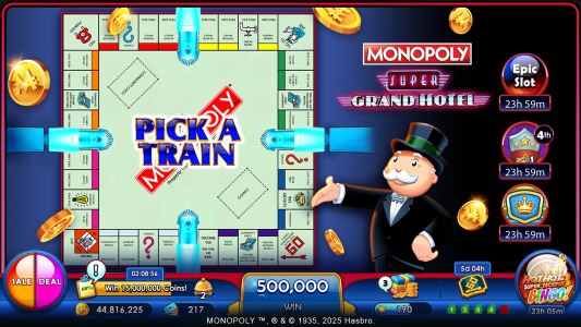 اسکرین شات 3 بازی MONOPOLY Slots - Casino Games