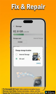 اسکرین شات 3 برنامه Repair SD Card