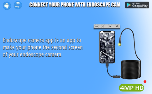 اسکرین شات 3 برنامه Endoscope HD Camera