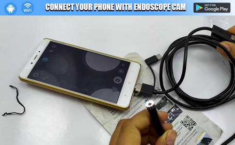 اسکرین شات 1 برنامه Endoscope HD Camera