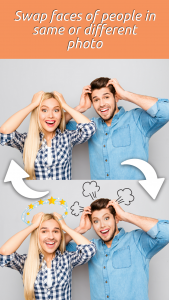 اسکرین شات 2 برنامه Face Changer 2