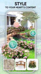 اسکرین شات 4 بازی Garden Joy: Exterior Designer