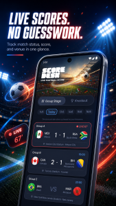 اسکرین شات 2 برنامه ScoreDeck: Live Football Score
