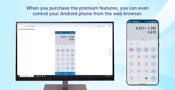 اسکرین شات 5 برنامه Screen Cast -View Mobile on PC