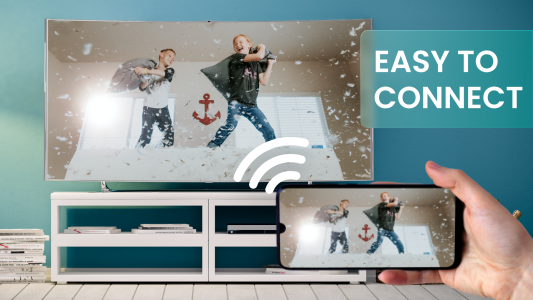 اسکرین شات 3 برنامه Screen Mirroring & Sharing