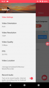 اسکرین شات 8 برنامه Screen Recorder Video Recorder