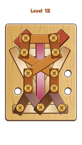 اسکرین شات 2 بازی Nuts & Bolts Wood Screw Puzzle