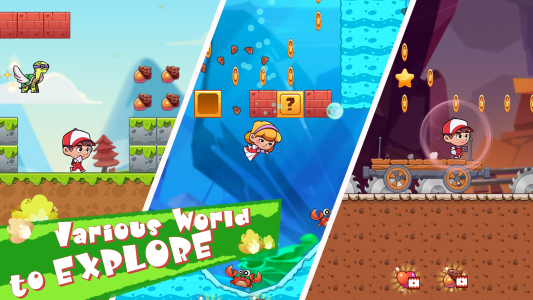 اسکرین شات 7 بازی Super Rob's World - Run Game