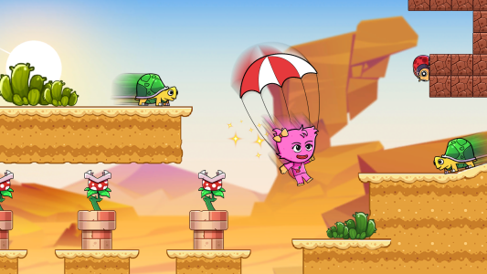 اسکرین شات 3 بازی Super Rob's World - Run Game