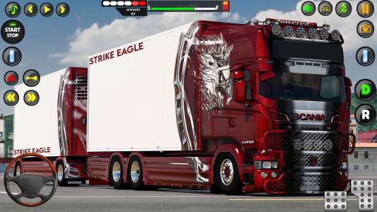 اسکرین شات 5 بازی Cargo Truck Game- Euro Truck