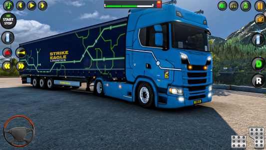 اسکرین شات 1 بازی Cargo Truck Game- Euro Truck