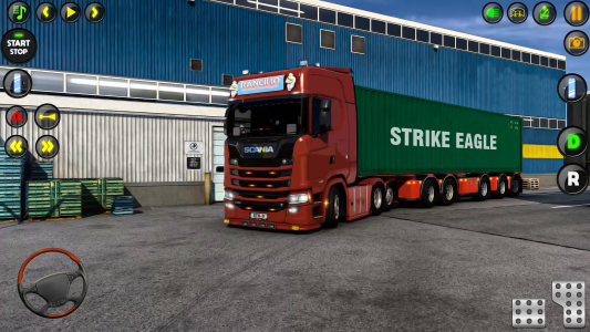 اسکرین شات 6 بازی Cargo Truck Game- Euro Truck