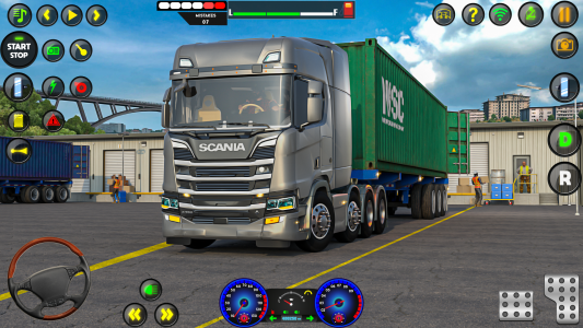 اسکرین شات 2 بازی Cargo Truck Game- Euro Truck