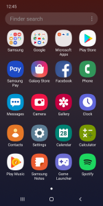 اسکرین شات 2 برنامه Samsung One UI Home