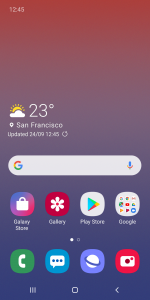 اسکرین شات 1 برنامه Samsung One UI Home
