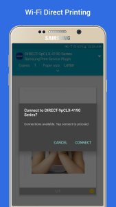 اسکرین شات 7 برنامه Samsung Print Service Plugin