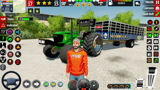 اسکرین شات 1 بازی Farm Tractor Simulator Game