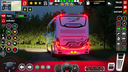 اسکرین شات 1 برنامه Coach Bus Simulator: Bus Game