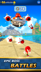 اسکرین شات 3 بازی سونیک دش (sonic dash)