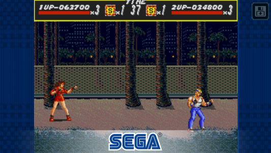 اسکرین شات 4 بازی Streets of Rage Classic