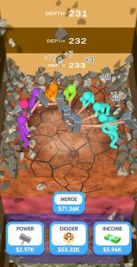 اسکرین شات 1 بازی Dig All!