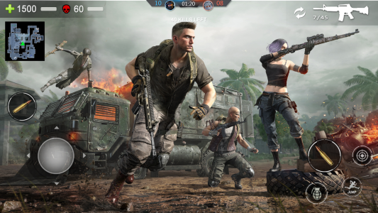 اسکرین شات 5 بازی FPS Commando Shooter Gun Games