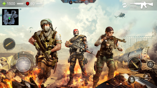اسکرین شات 6 بازی FPS Commando Shooter Gun Games