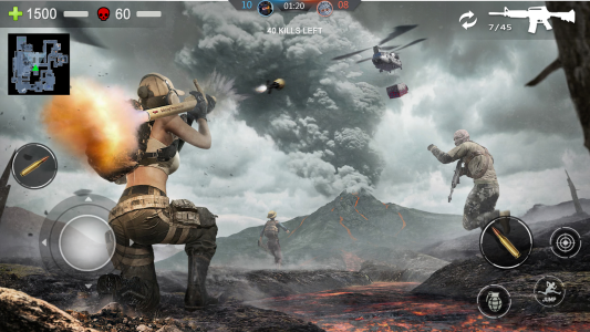 اسکرین شات 4 بازی FPS Commando Shooter Gun Games
