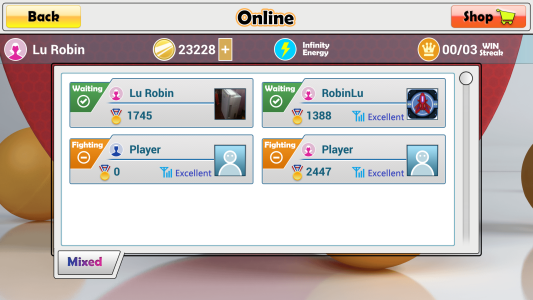 اسکرین شات 4 بازی Virtual Table Tennis