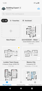 اسکرین شات 1 برنامه magicplan