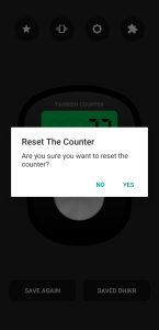 اسکرین شات 6 برنامه Digital Tasbeeh Counter